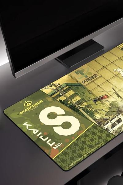 Hyakkei 001 - Kaiju No. 8 Gaming Desk Mat – Large Extended Mouse & Keyboard Pad
