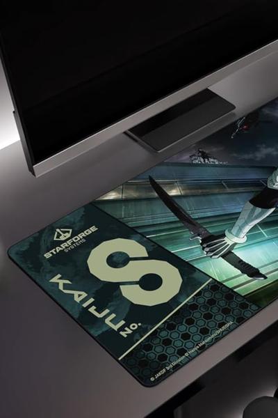 Hyakkei 003 - Kaiju No. 8 Gaming Desk Mat – Large Extended Mouse & Keyboard Pad