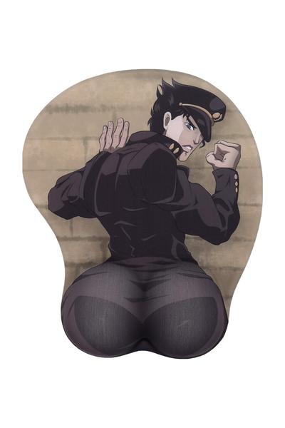 PP Anime 3D Mouse Pad with Soft Wrist Rest Gaming 3D Mousepads 2Way Skin