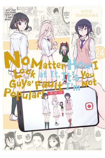 No Matter How I Look at It, It's You Guys' Fault I'm Not Popular! cover