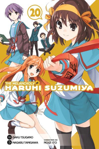 The Melancholy of Haruhi Suzumiya cover