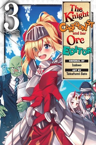 The Knight Cartoonist and Her Orc Editor cover