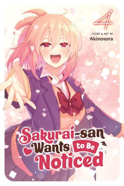 Sakurai-san Wants to Be Noticed cover
