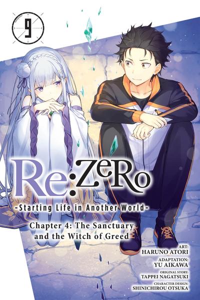 Re:ZERO -Starting Life in Another World- Chapter 4 - The Sanctuary and the Witch of Greed cover