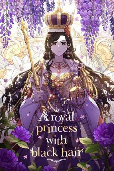 A Royal Princess With Black Hair cover