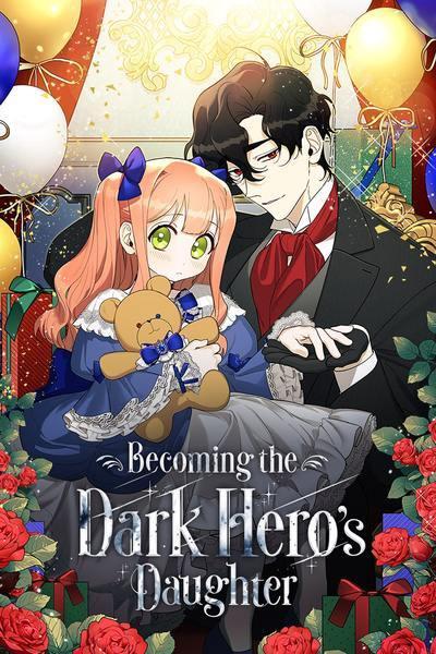 Becoming the Dark Hero's Daughter cover