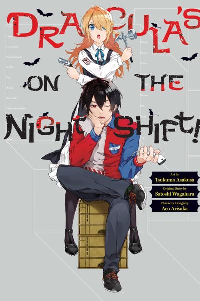 Dracula's on the Night Shift! cover