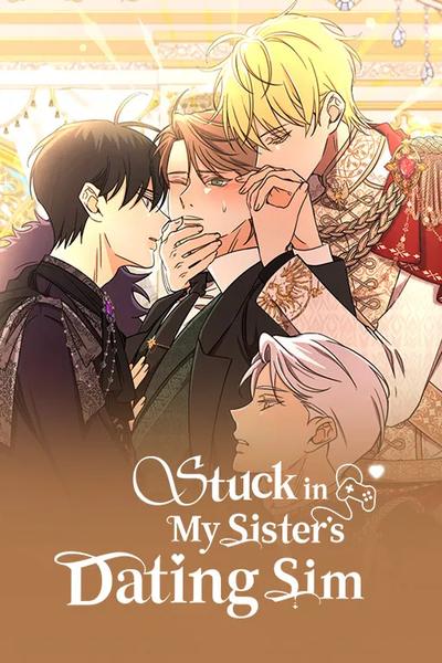 Stuck in My Sister's Dating Sim cover