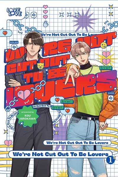 We're Not Cut Out to Be Lovers cover