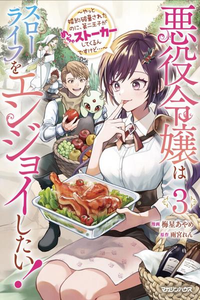 Akuyaku Reijou wa Slow Life wo Enjoy Shitai! cover