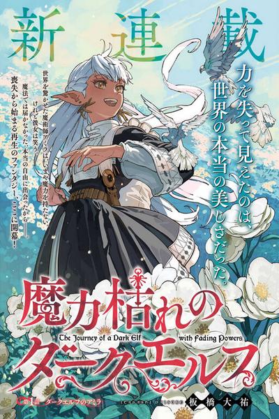 The Journey of a Dark Elf with Fading Powers cover