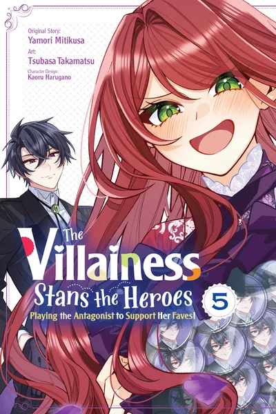 The Villainess Stans the Heroes - Playing the Antagonist to Support Her Faves!