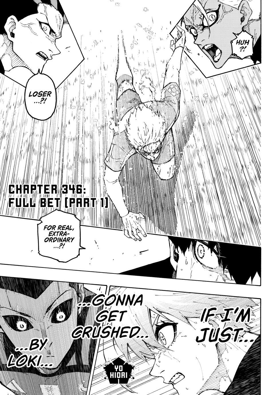 Blue Lock Manga Chapter 346