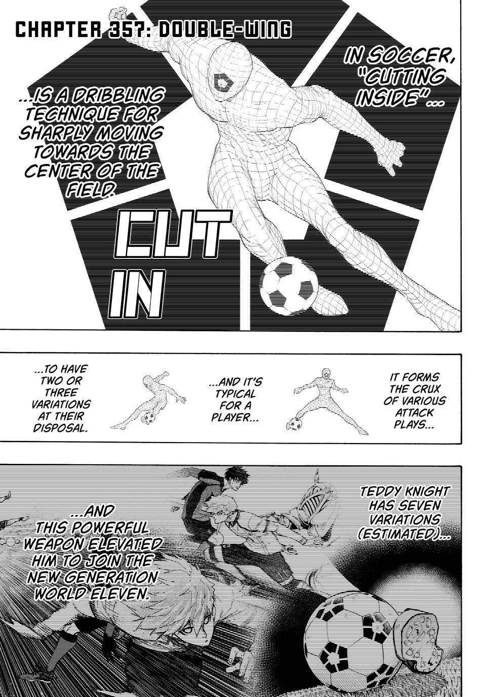 Blue Lock Chapter 357 - Page 1 - Blue Lock manga Chapter 357