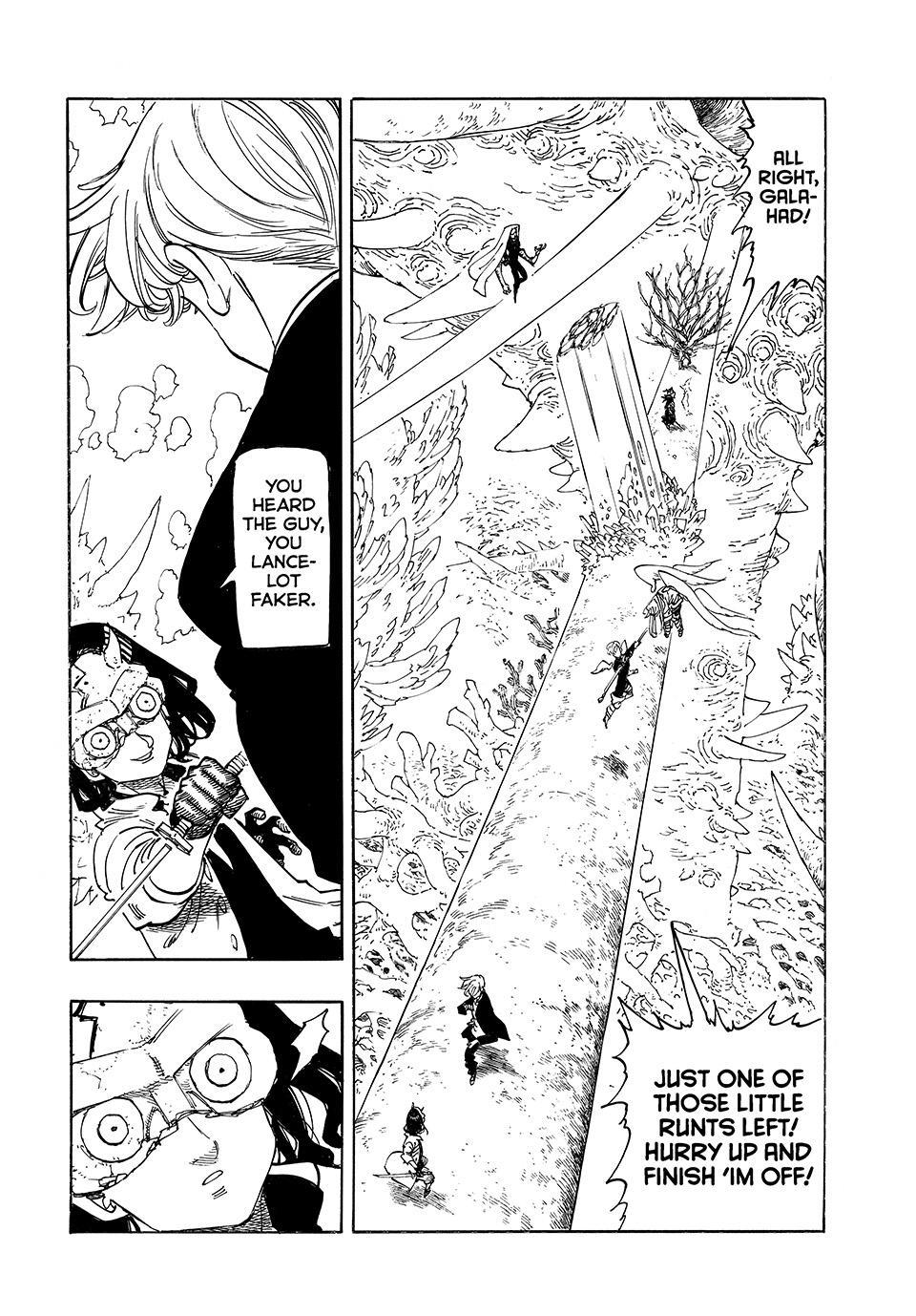 Read Mokushiroku No Yonkishi - Chapter 242 - w3.fourknightsofapocalypse.com | Image 2